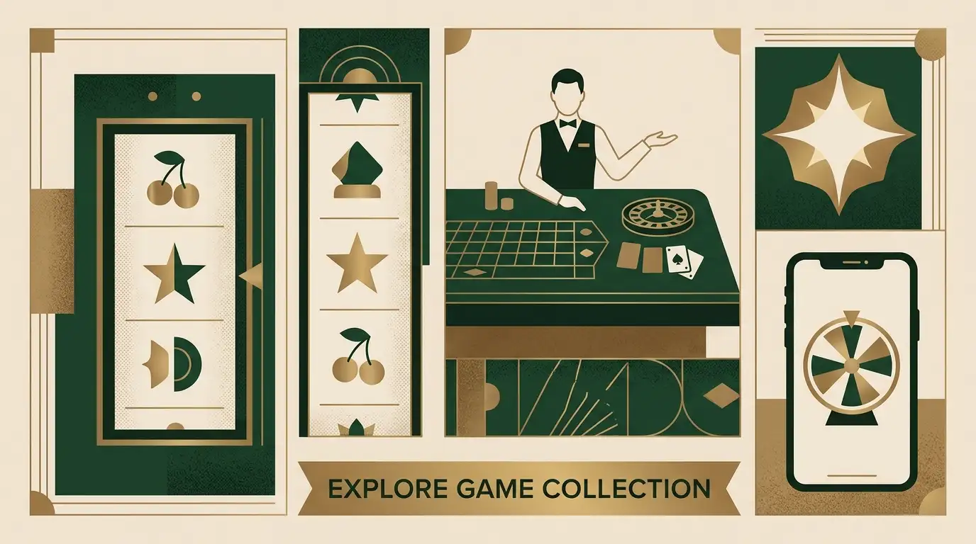 Spinland games UK library overview with slots, live casino, jackpots and mobile play